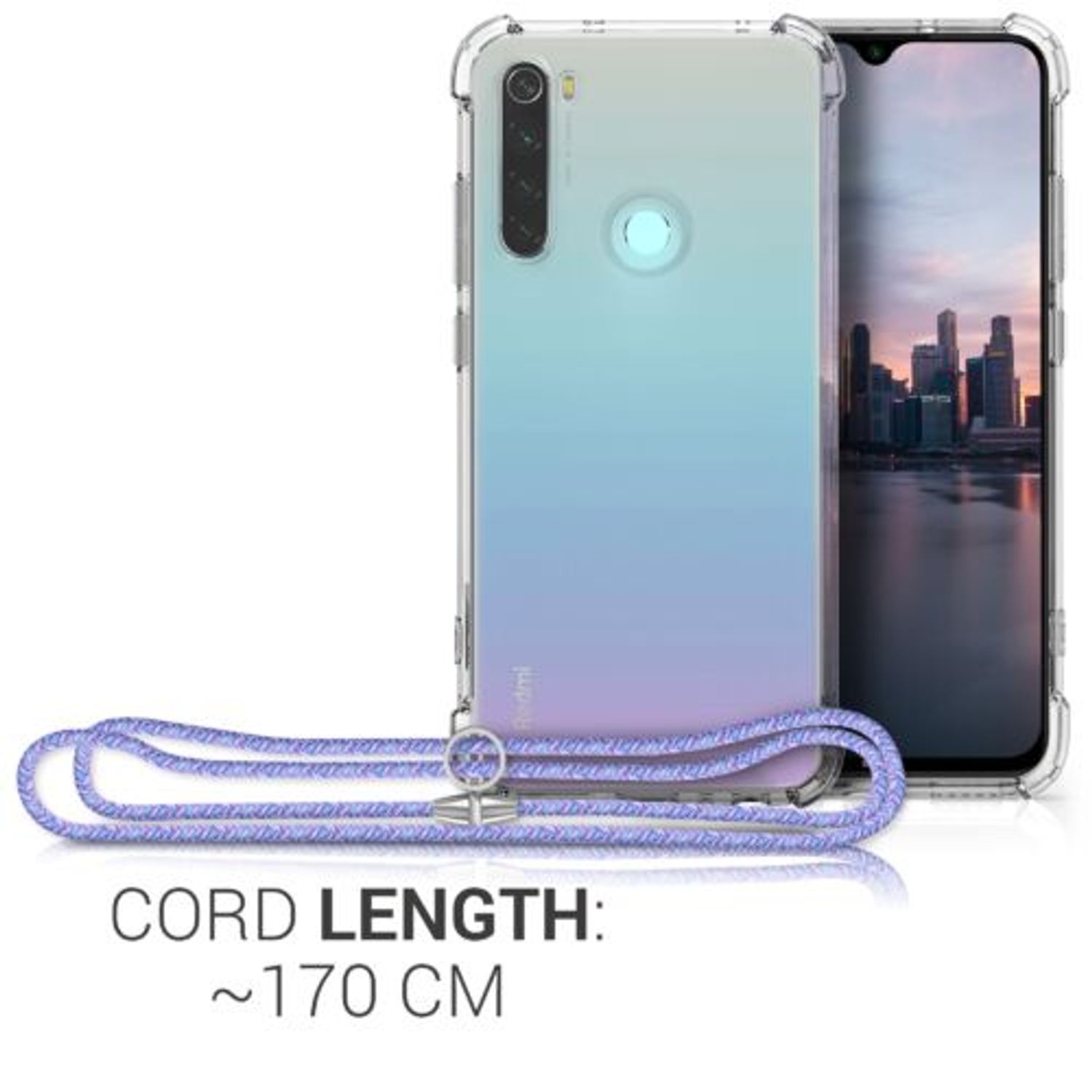 Husa pentru Xiaomi Redmi Note 8, Silicon, Transparent, 50183.108 fotografia produsului View 4 L