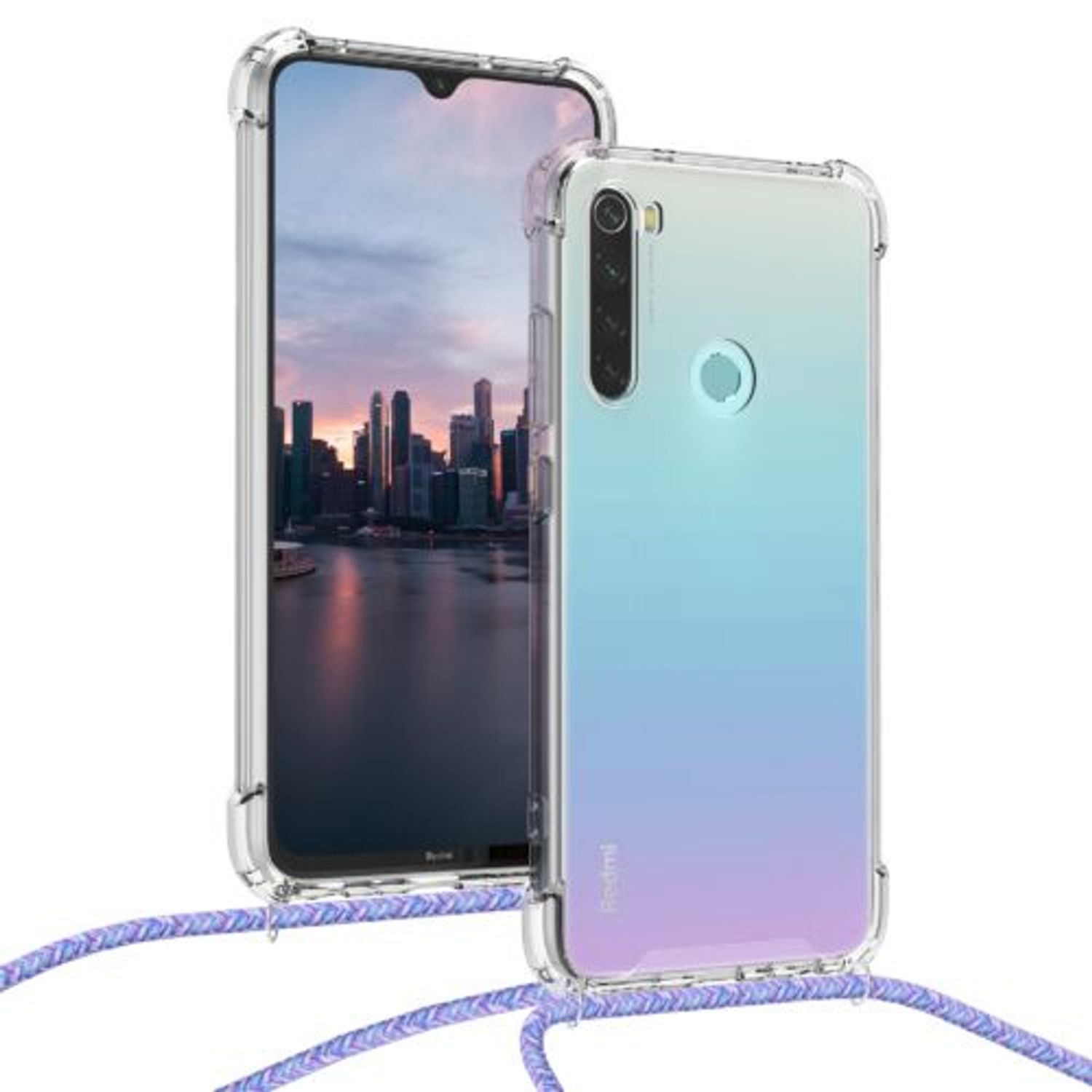 Husa pentru Xiaomi Redmi Note 8, Silicon, Transparent, 50183.108 fotografia produsului View 5 L