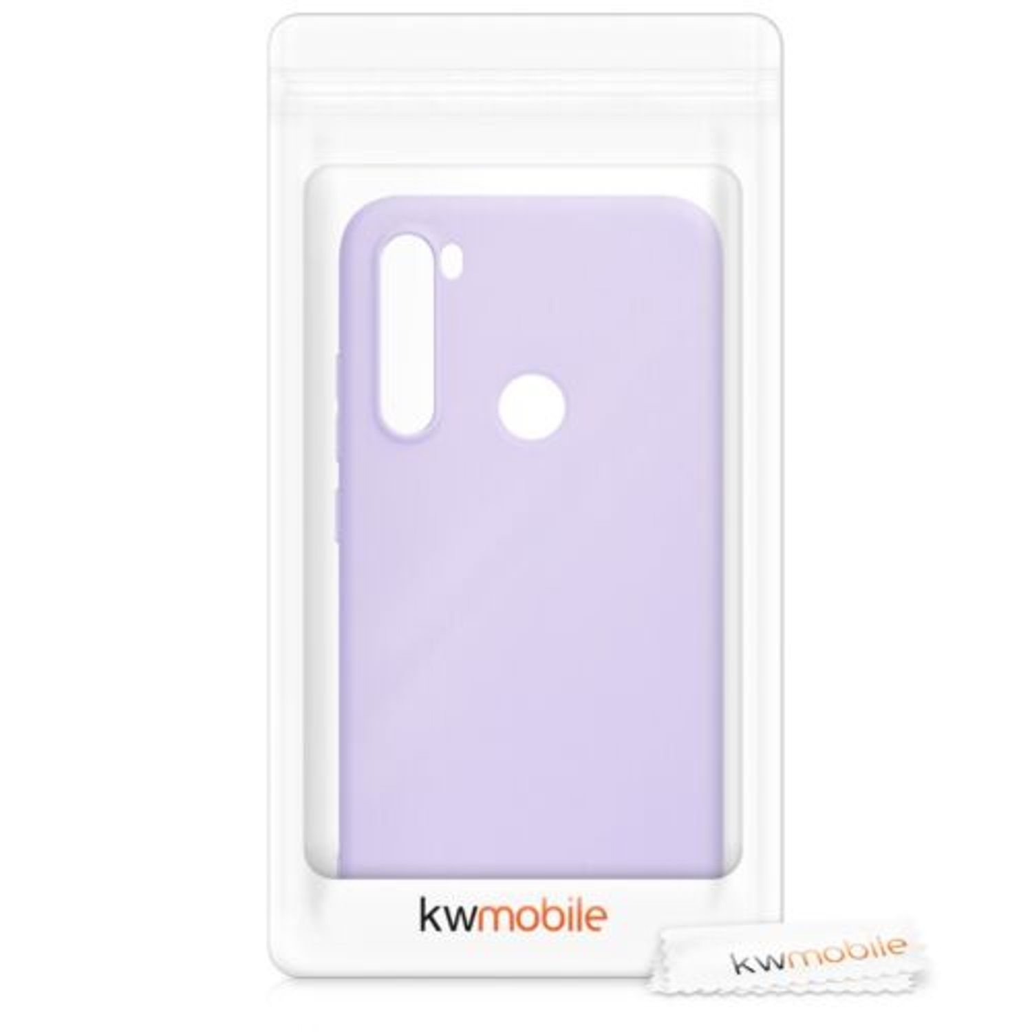 Husa pentru Xiaomi Redmi Note 8, Silicon, Mov, 50180.108 fotografia produsului View 7 L