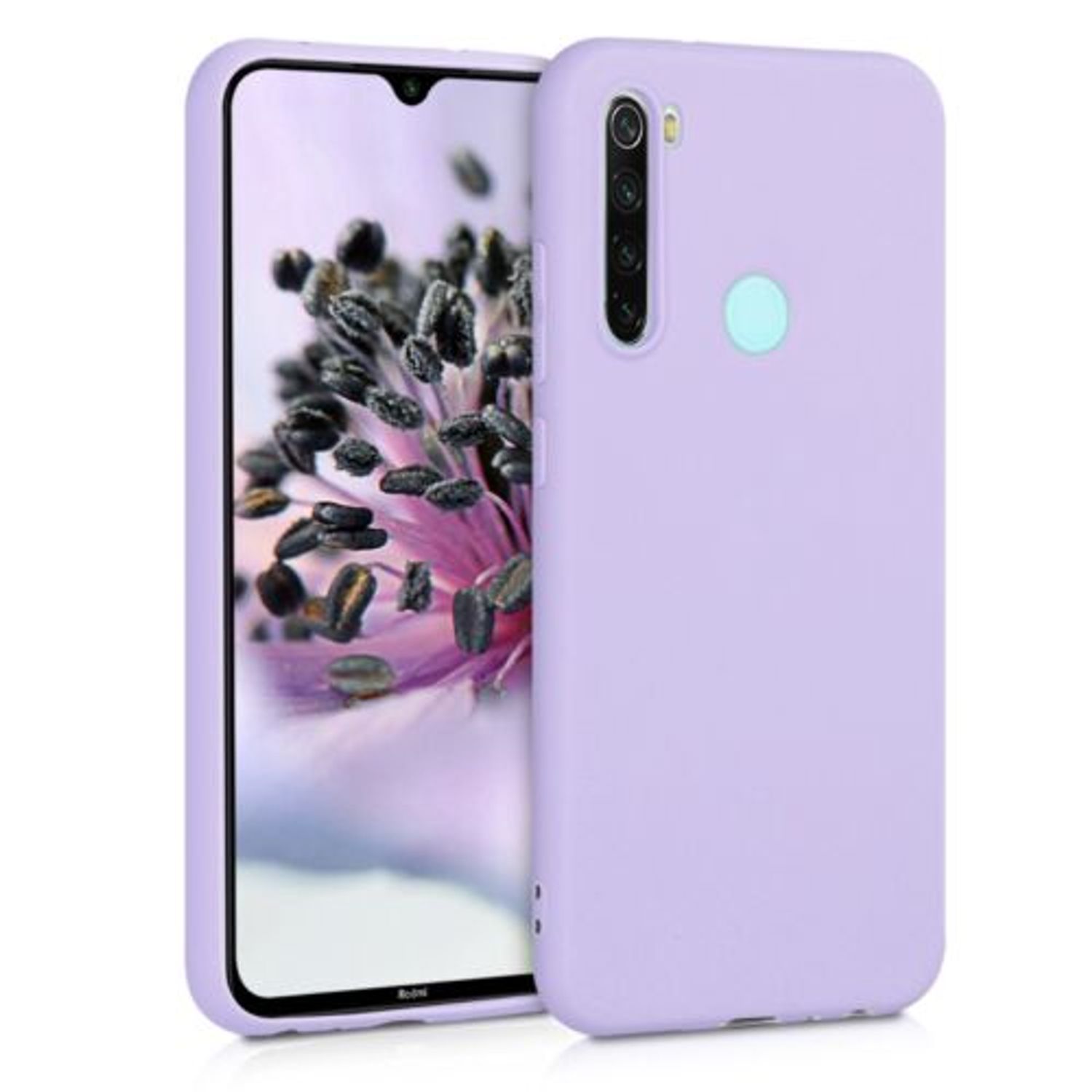 Husa pentru Xiaomi Redmi Note 8, Silicon, Mov, 50180.108 fotografia produsului
