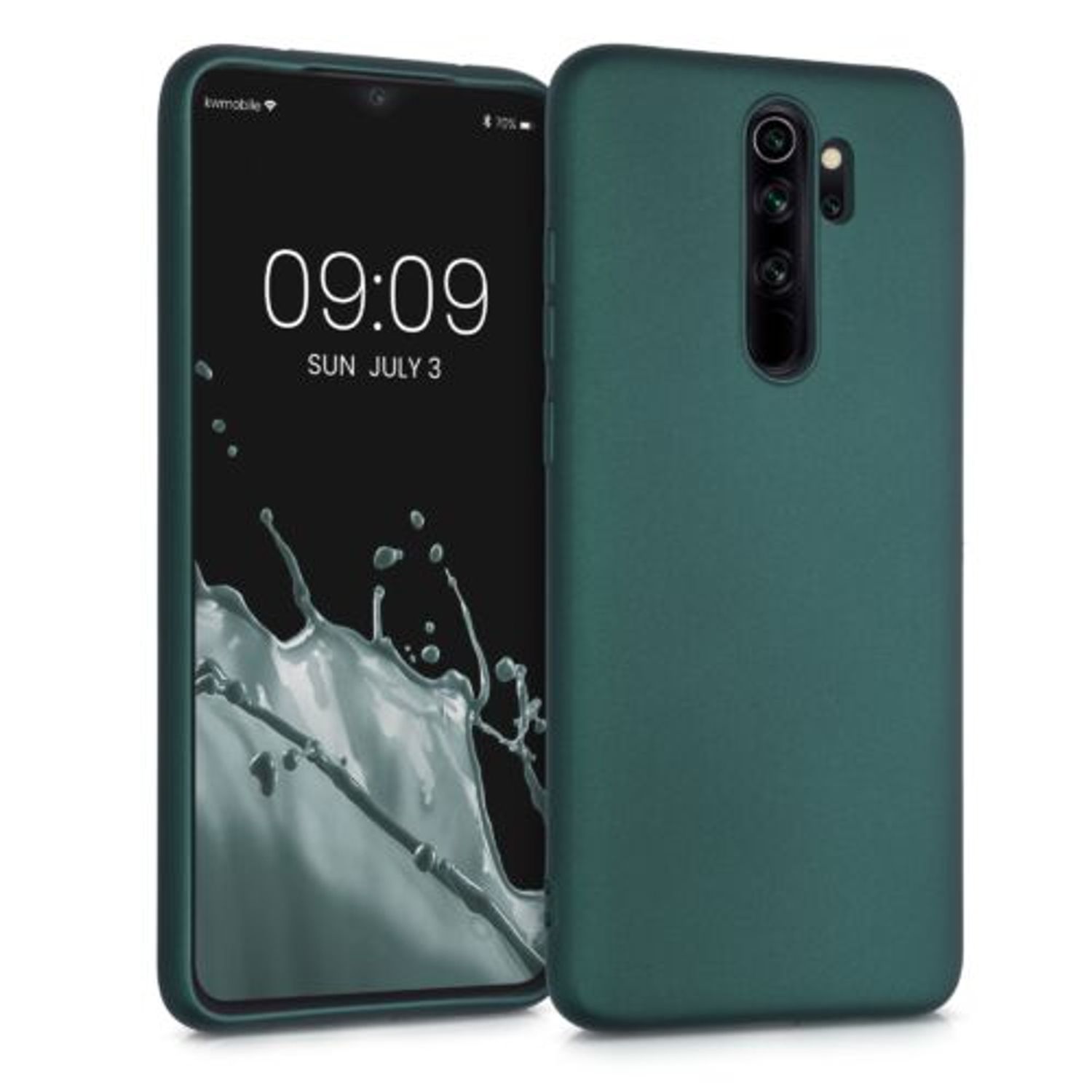Husa pentru Xiaomi Redmi Note 8 Pro, Silicon, Verde, 50243.14 fotografia produsului