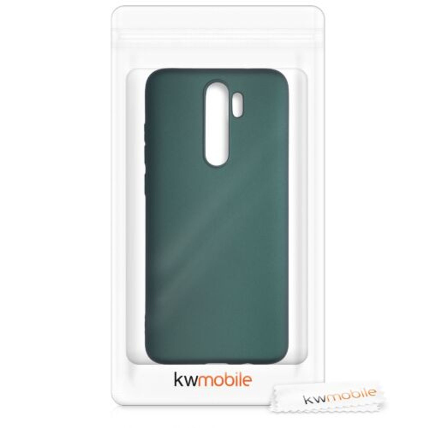 Husa pentru Xiaomi Redmi Note 8 Pro, Silicon, Verde, 50243.14 fotografia produsului View 7 L