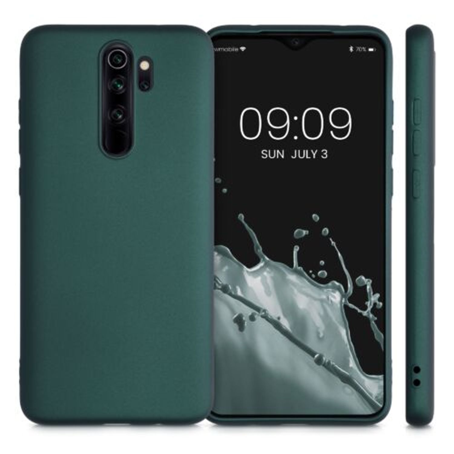 Husa pentru Xiaomi Redmi Note 8 Pro, Silicon, Verde, 50243.14 fotografia produsului View 2 L
