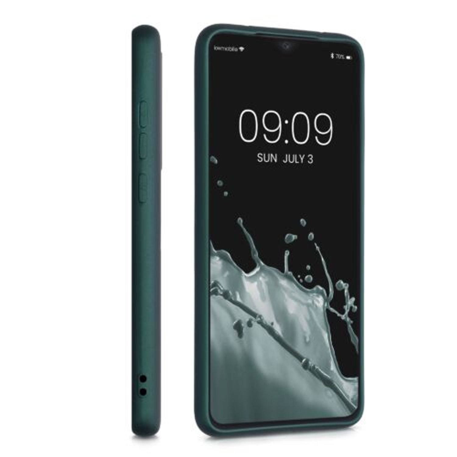 Husa pentru Xiaomi Redmi Note 8 Pro, Silicon, Verde, 50243.14 fotografia produsului View 5 L