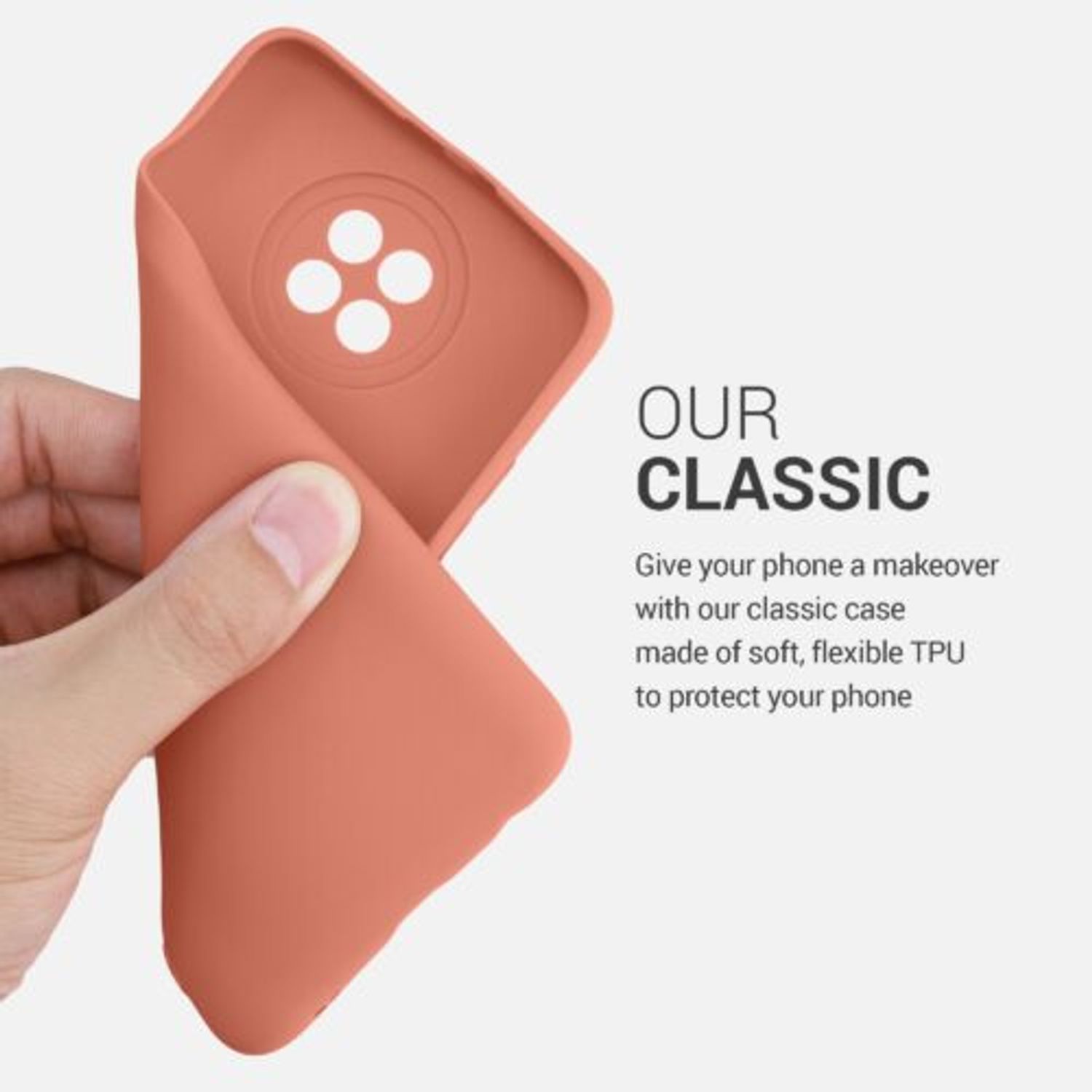 Husa pentru Xiaomi Redmi Note 9T, Silicon, Roz, 54216.215 fotografia produsului View 4 L