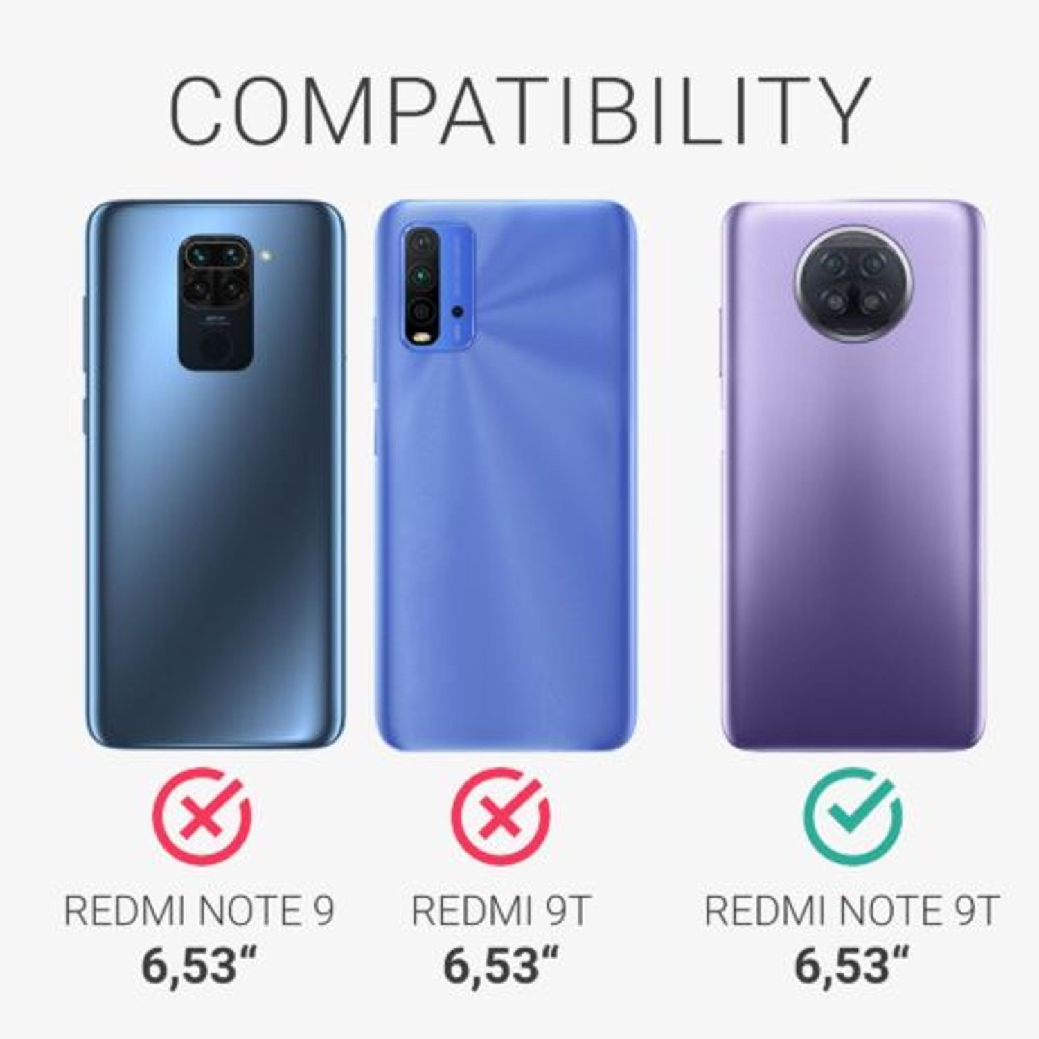 Husa pentru Xiaomi Redmi Note 9T, Silicon, Roz, 54216.215 fotografia produsului View 6 L