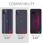 Husa pentru T-mobile Revvl, Silicon, Negru, 54080.47 fotografia produsului View 6 S