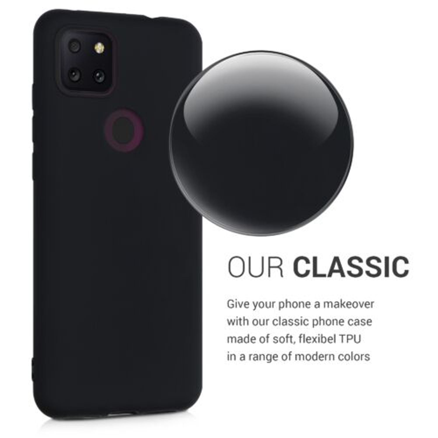 Husa pentru T-mobile Revvl, Silicon, Negru, 54080.47 fotografia produsului View 4 L