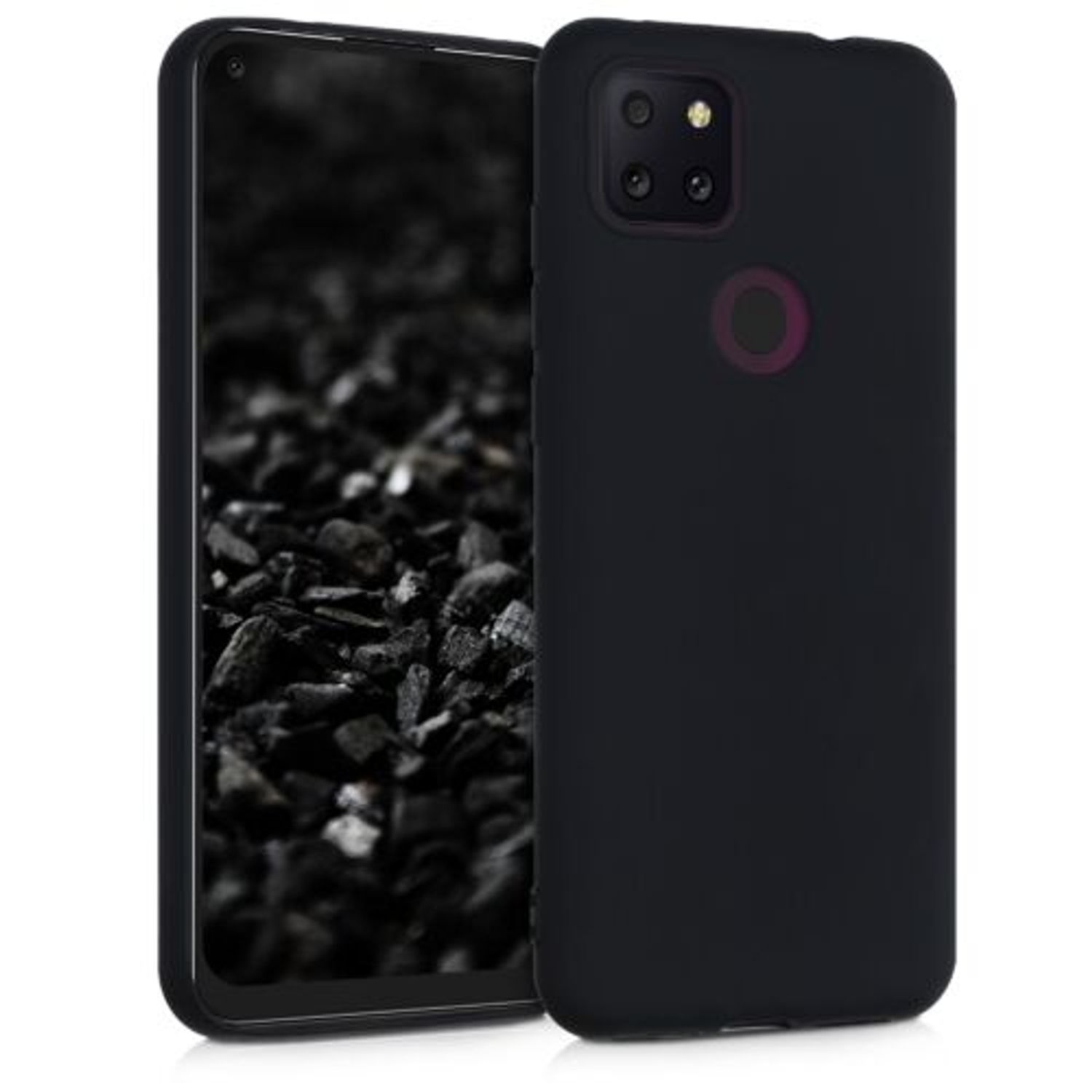 Husa pentru T-mobile Revvl, Silicon, Negru, 54080.47 fotografia produsului