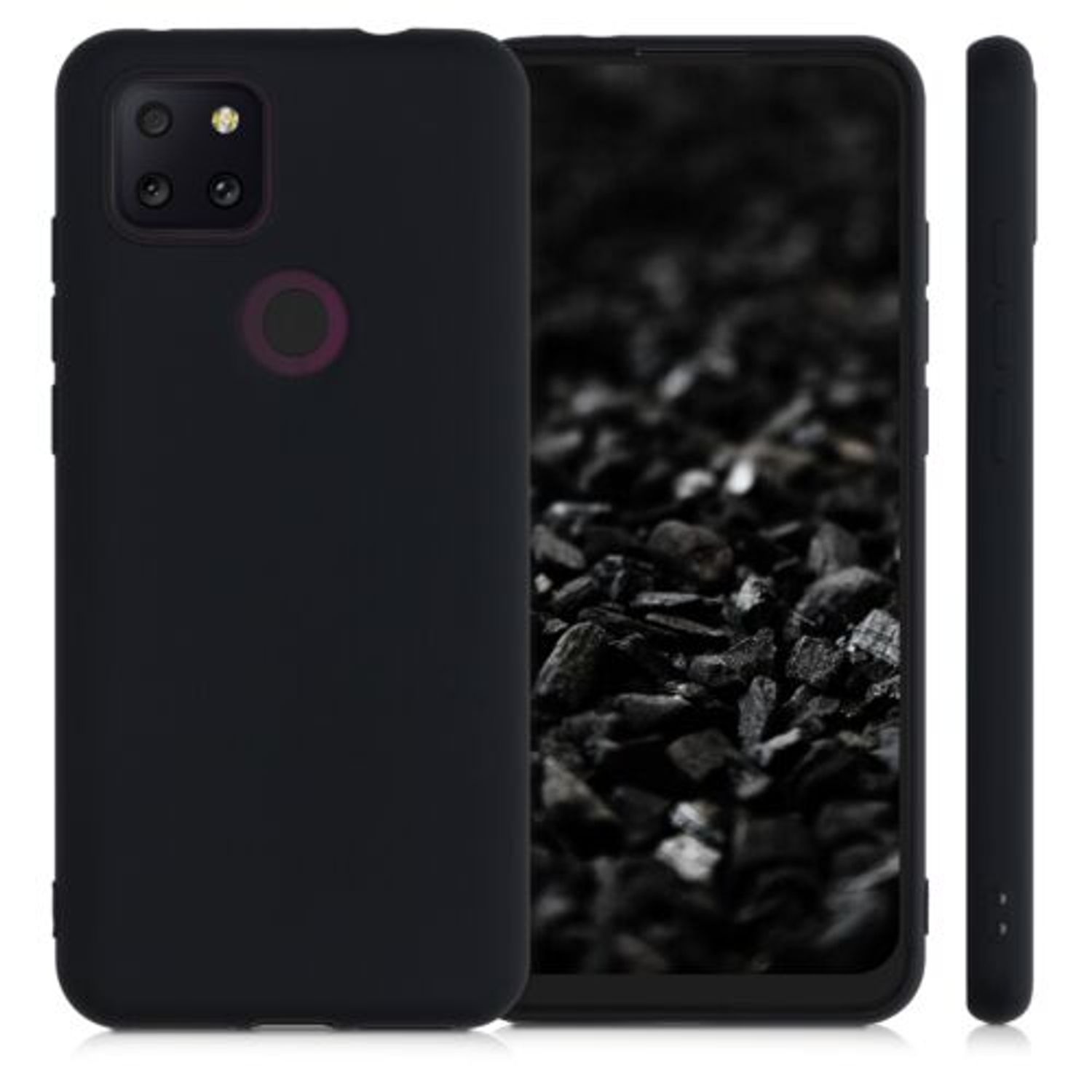 Husa pentru T-mobile Revvl, Silicon, Negru, 54080.47 fotografia produsului View 2 L