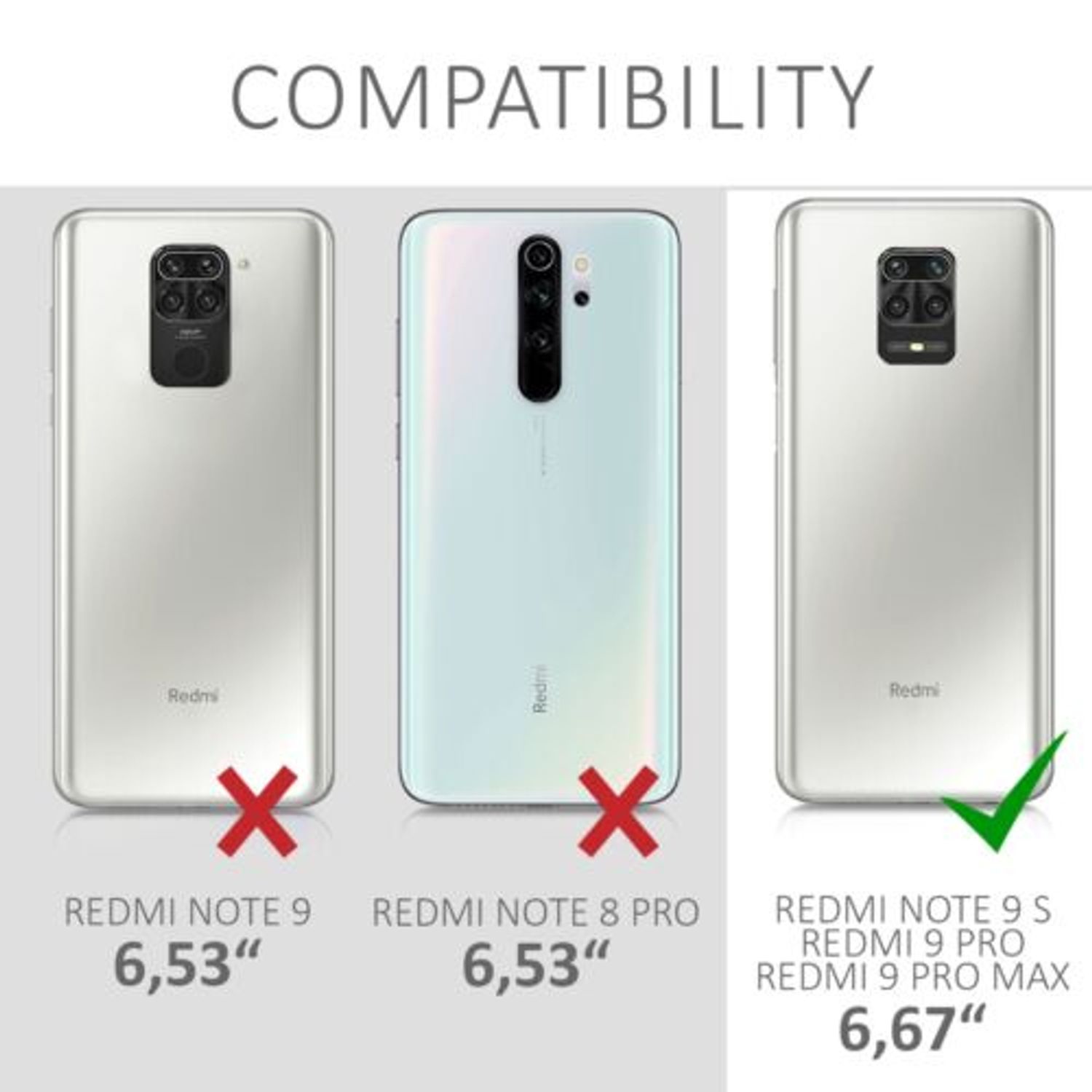 Husa pentru Xiaomi Redmi Note 9S/Redmi Note 9 Pro/Redmi Note 9 Pro Max, Silicon, Transparent, 52145.03 fotografia produsului View 6 L