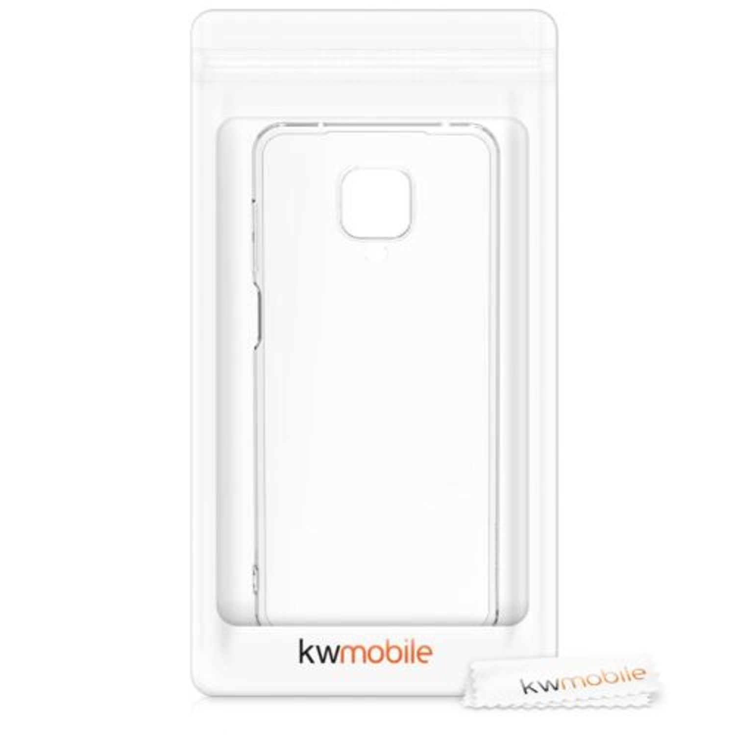 Husa pentru Xiaomi Redmi Note 9S/Redmi Note 9 Pro/Redmi Note 9 Pro Max, Silicon, Transparent, 52145.03 fotografia produsului View 7 L
