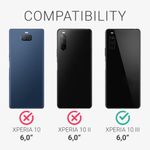Husa pentru Sony Xperia 10 III, Textil, Verde, 55131.71 fotografia produsului View 6 S