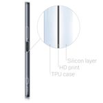 Husa pentru Sony Xperia XZ Premium, Silicon, Silver, 41356.03 fotografia produsului View 4 S