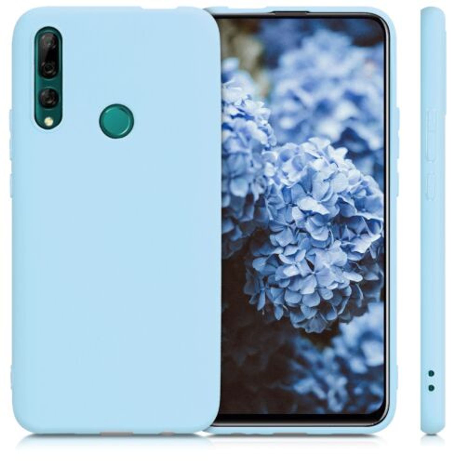 Husa pentru Huawei Y9 Prime (2019), Silicon, Albastru, 49450.58 fotografia produsului View 2 L