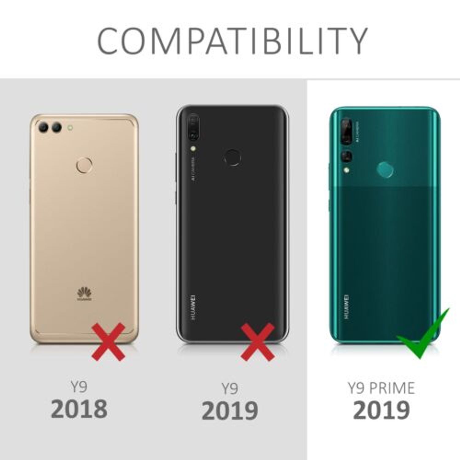 Husa pentru Huawei Y9 Prime (2019), Silicon, Albastru, 49450.58 fotografia produsului View 6 L