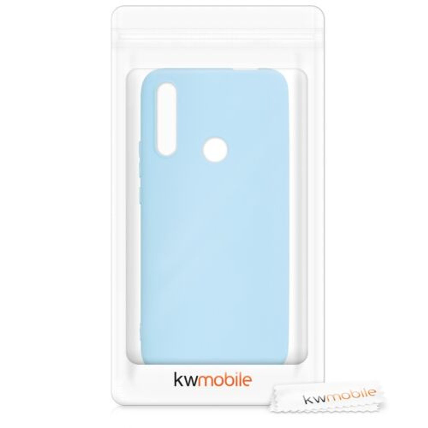 Husa pentru Huawei Y9 Prime (2019), Silicon, Albastru, 49450.58 fotografia produsului View 8 L