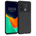 Husa pentru OnePlus 10 Pro, Silicon, Negru, 57250.01, Kwmobile fotografia produsului