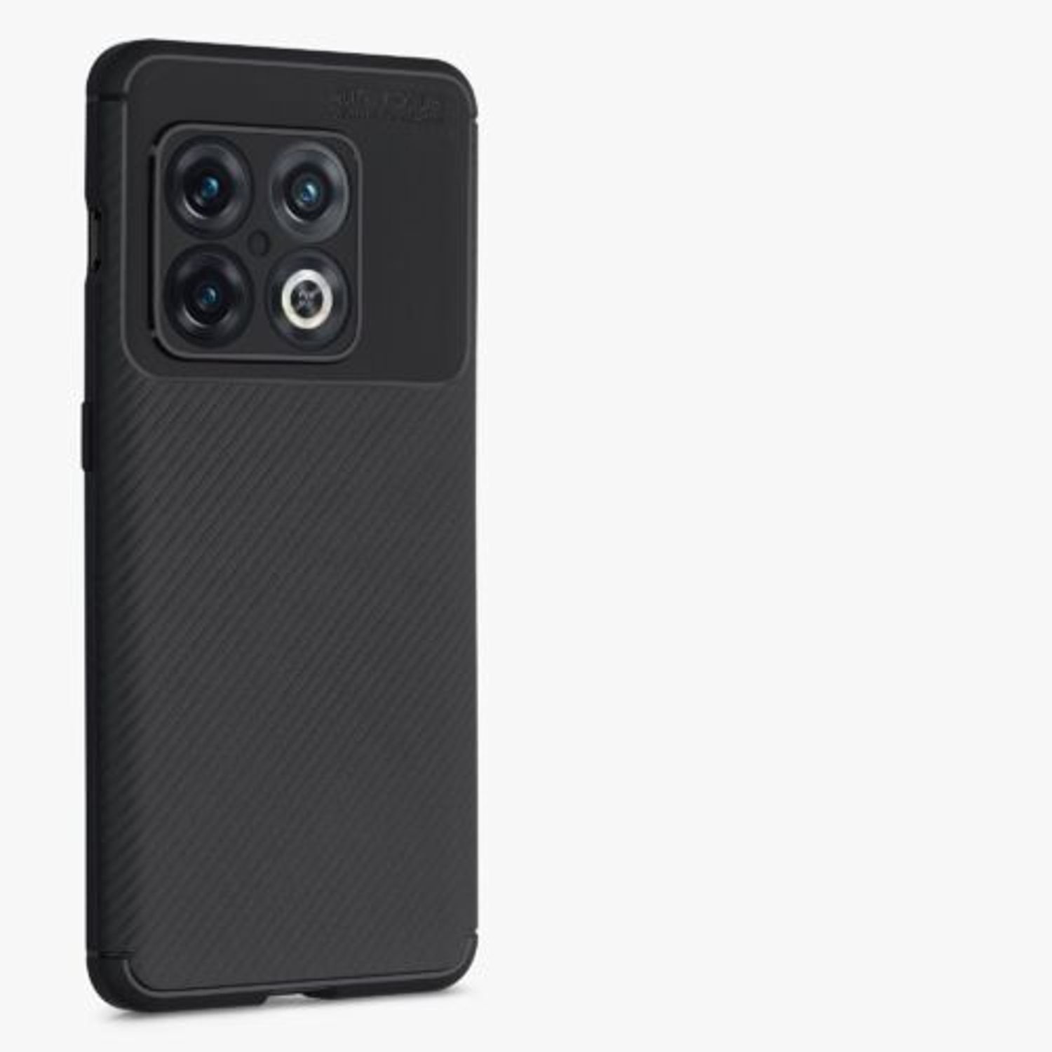 Husa pentru OnePlus 10 Pro, Silicon, Negru, 57250.01, Kwmobile fotografia produsului View 8 L