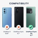 Husa pentru OnePlus 10 Pro, Silicon, Negru, 57250.01, Kwmobile fotografia produsului View 6 S