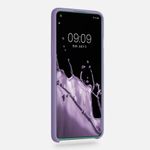 Husa pentru OnePlus 8T, Silicon, Mov, 53683.222, Kwmobile fotografia produsului View 3 S