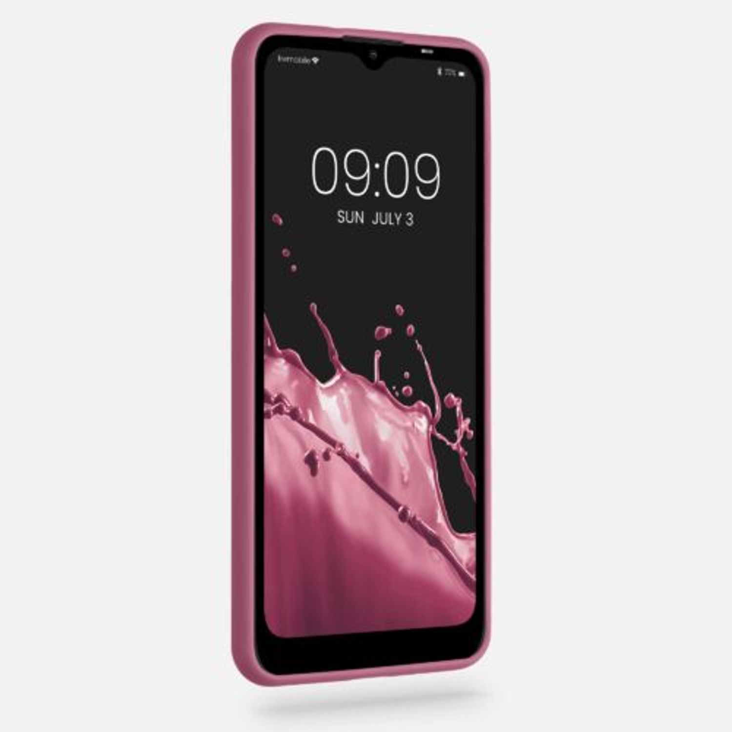 Husa pentru Nokia C20/C10, Silicon, Roz, 54848.167, Kwmobile fotografia produsului View 3 L
