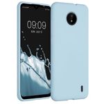 Husa pentru Nokia C20/C10, Silicon, Albastru, 54848.200, Kwmobile fotografia produsului