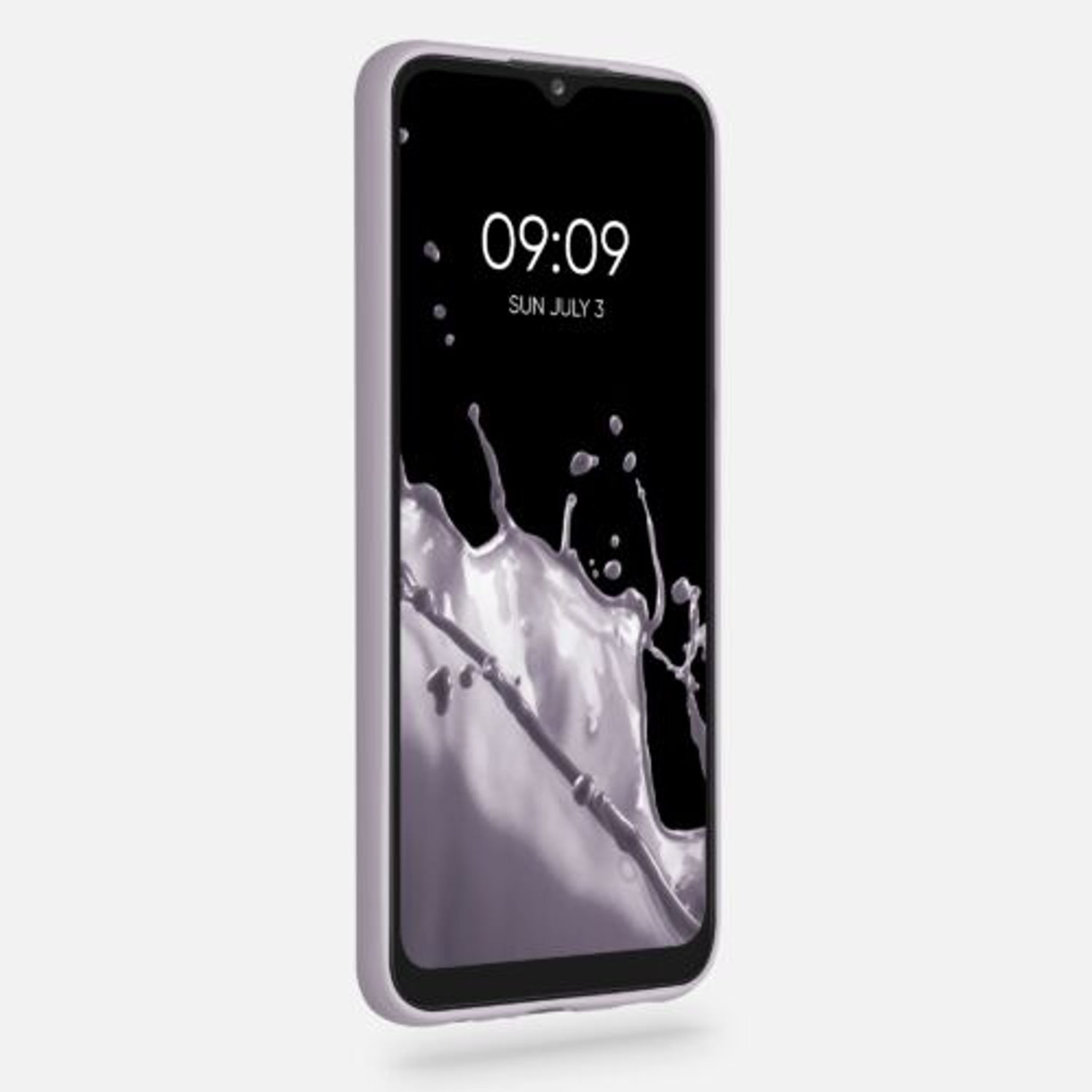 Husa pentru Samsung Galaxy A02s, Silicon, Mov, 54045.192, Kwmobile fotografia produsului View 2 L