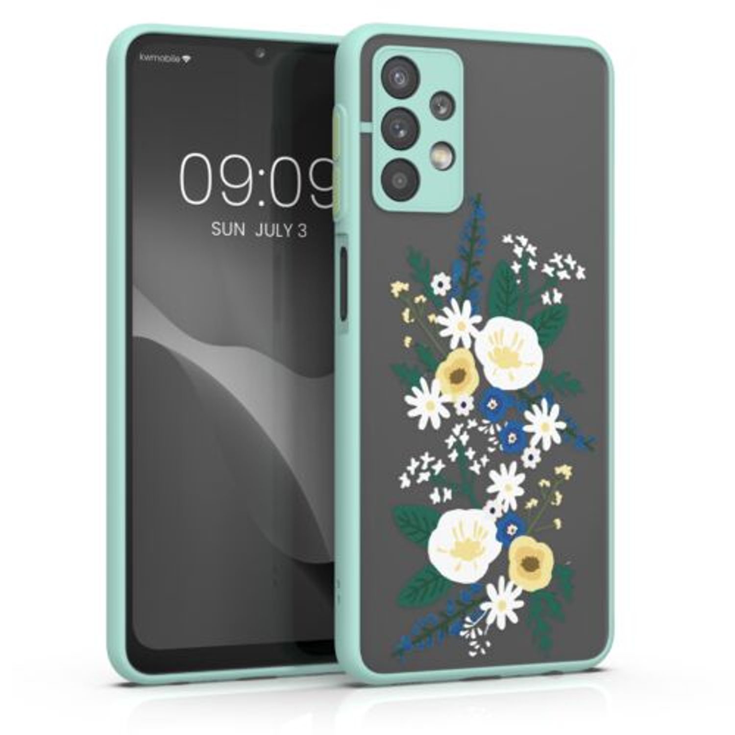 Husa pentru Samsung Galaxy A32 5G, Silicon, Multicolor, 56341.01, Kwmobile fotografia produsului