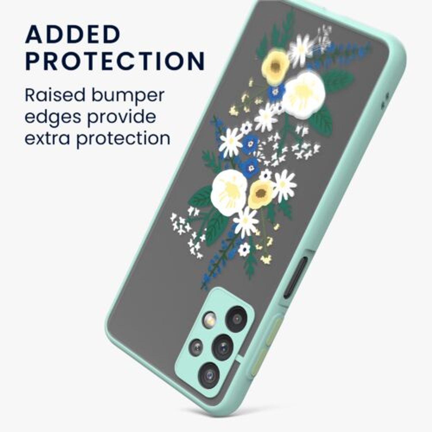 Husa pentru Samsung Galaxy A32 5G, Silicon, Multicolor, 56341.01, Kwmobile fotografia produsului View 7 L