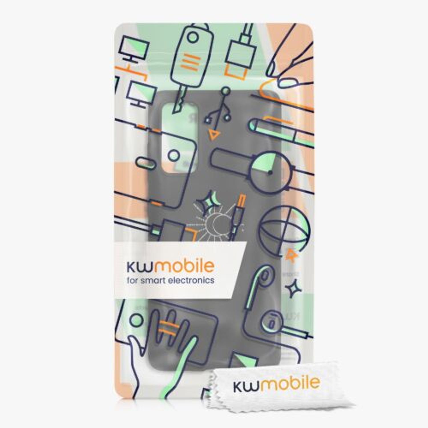 Husa pentru Samsung Galaxy S20 FE, Silicon, Negru, 54373.04, Kwmobile fotografia produsului View 6 L