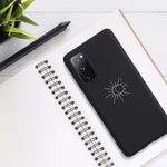 Husa pentru Samsung Galaxy S20 FE, Silicon, Negru, 54373.04, Kwmobile fotografia produsului View 3 S