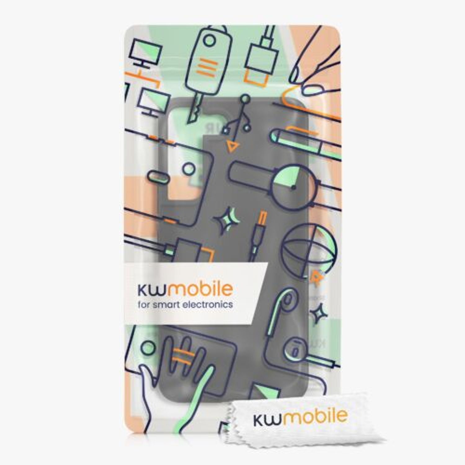 Husa pentru Samsung Galaxy S22, Silicon, Negru, 56758.47, Kwmobile fotografia produsului View 8 L