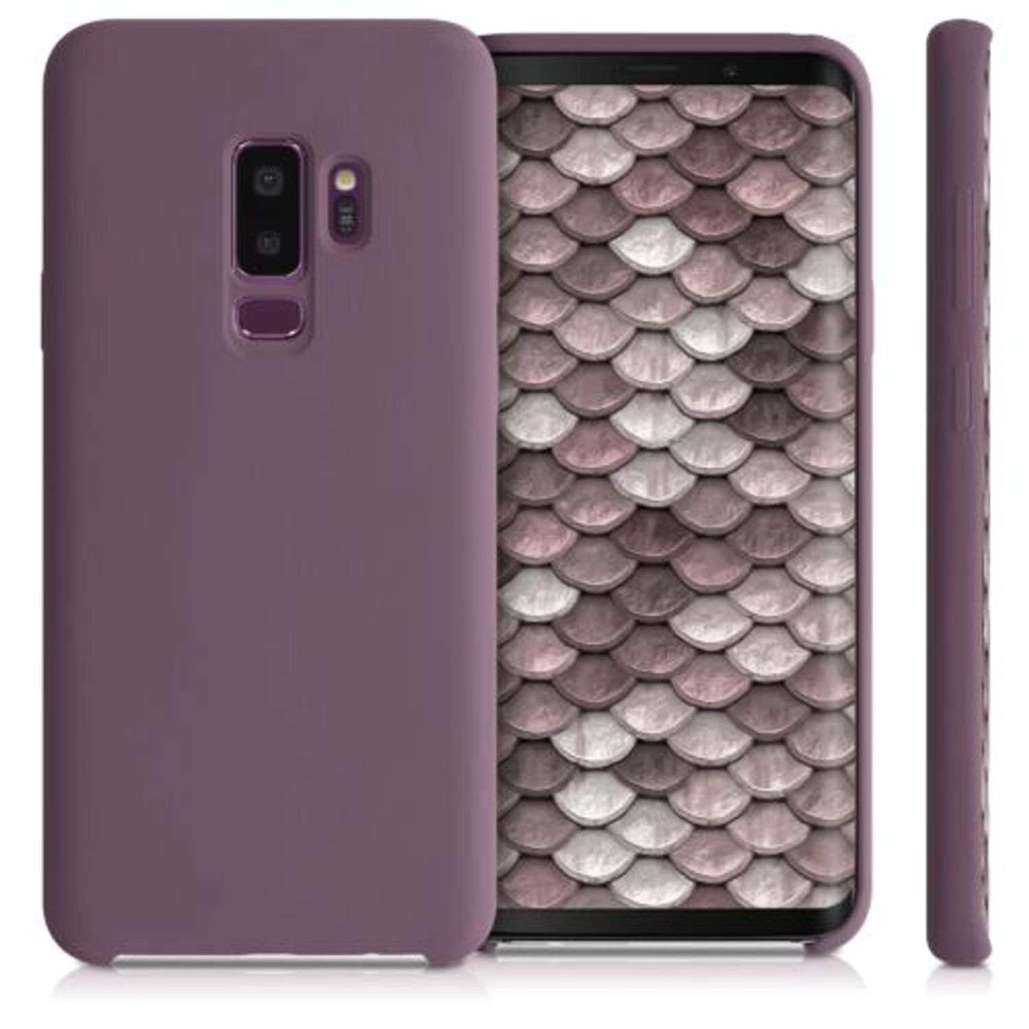 Husa pentru Samsung Galaxy S9 Plus, Silicon, Mov, 44183.181, Kwmobile fotografia produsului View 2 L