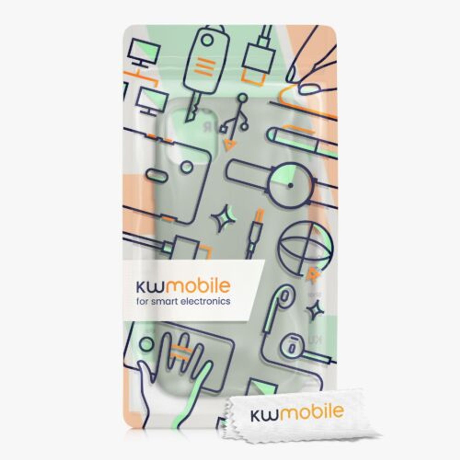 Husa pentru Apple iPhone 11, Silicon, Verde, 50791.172, Kwmobile fotografia produsului View 7 L