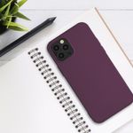 Husa pentru Apple iPhone 12/iPhone 12 Pro, Silicon, Violet, 53844.187 fotografia produsului View 3 S