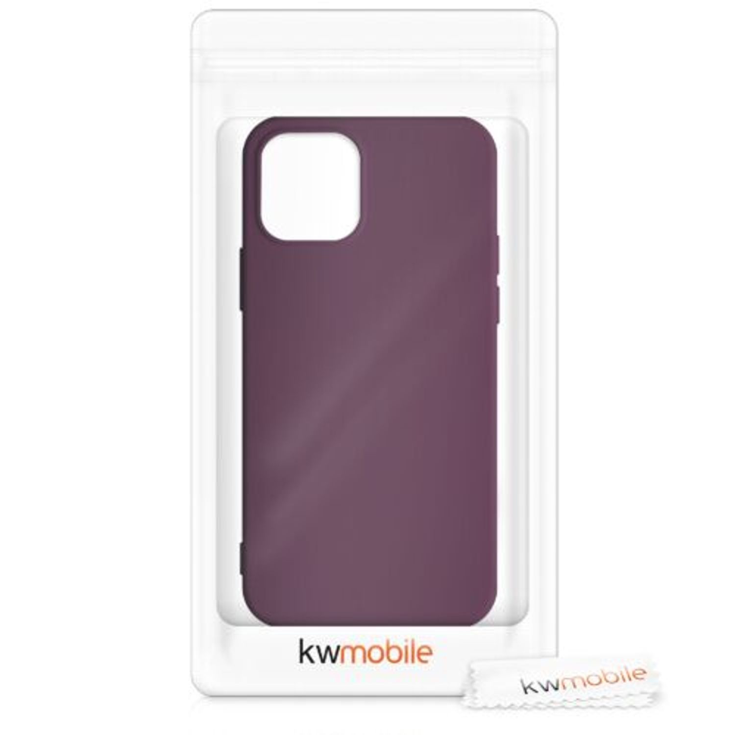 Husa pentru Apple iPhone 12/iPhone 12 Pro, Silicon, Violet, 53844.187 fotografia produsului View 7 L