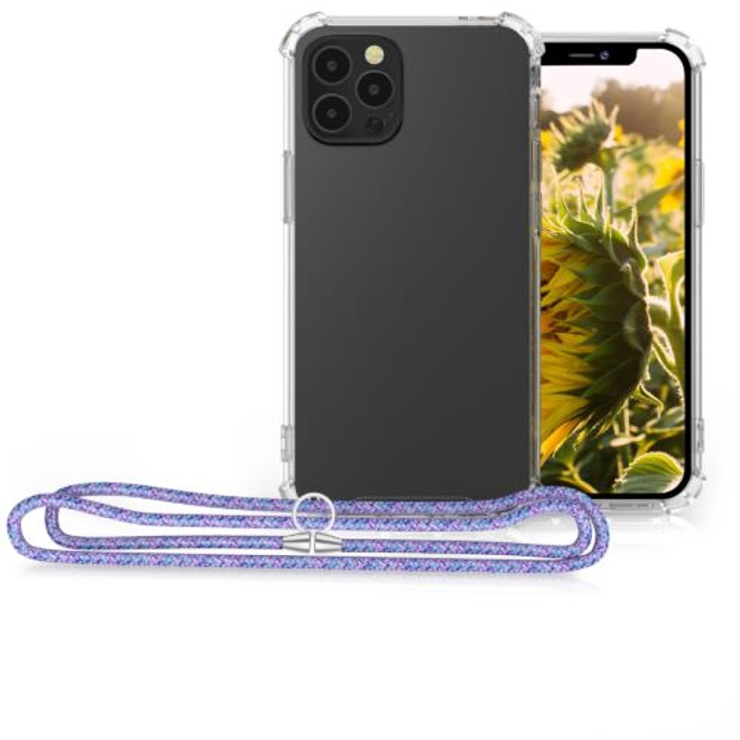 Husa pentru Apple iPhone 12/iPhone 12 Pro, Silicon, Transparent, 52730.108, Kwmobile fotografia produsului View 8 L