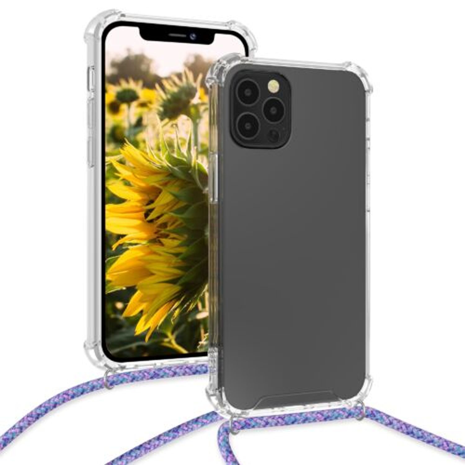 Husa pentru Apple iPhone 12/iPhone 12 Pro, Silicon, Transparent, 52730.108, Kwmobile fotografia produsului View 5 L