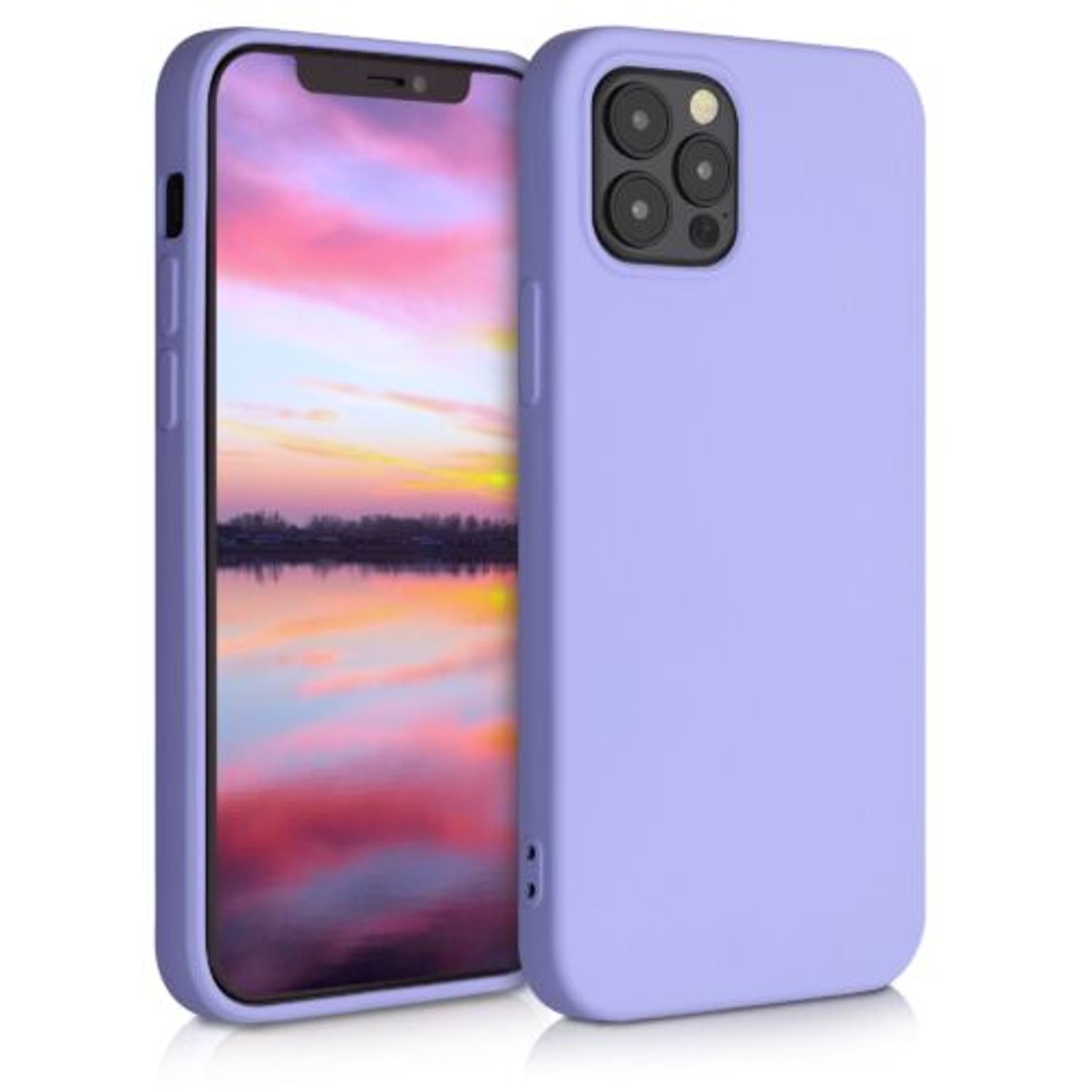 Husa pentru Apple iPhone 12/iPhone 12 Pro, Silicon, Albastru, 53844.139 fotografia produsului