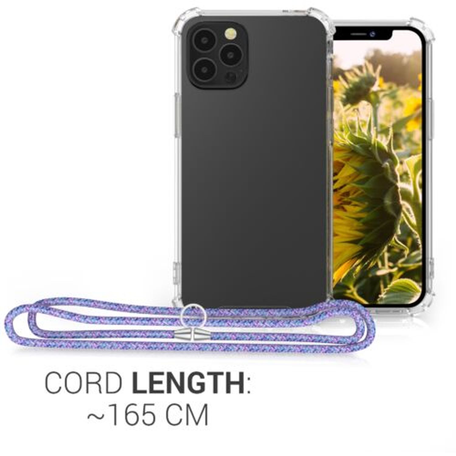 Husa pentru Apple iPhone 12/iPhone 12 Pro, Silicon, Transparent, 52730.108, Kwmobile fotografia produsului View 4 L