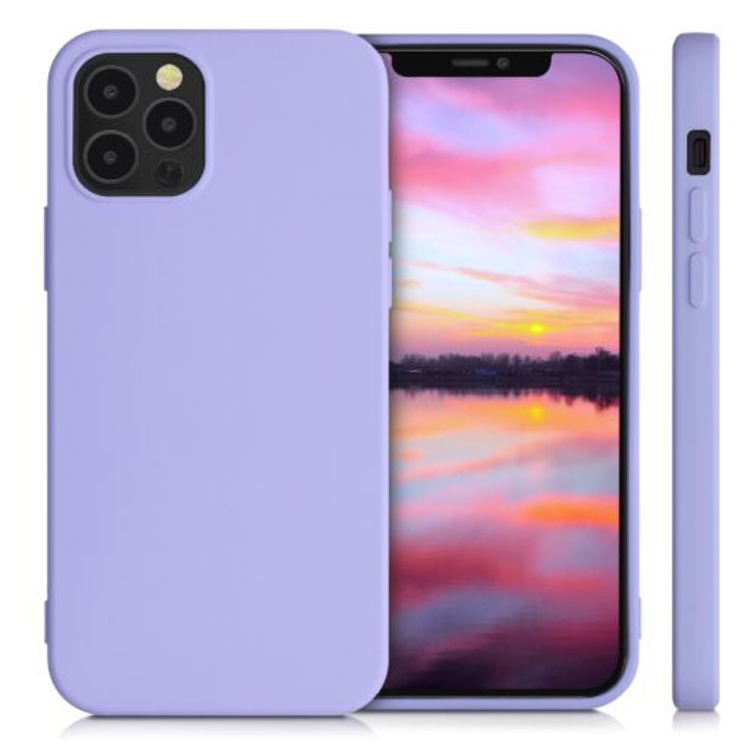 Husa pentru Apple iPhone 12/iPhone 12 Pro, Silicon, Albastru, 53844.139 fotografia produsului View 2 L