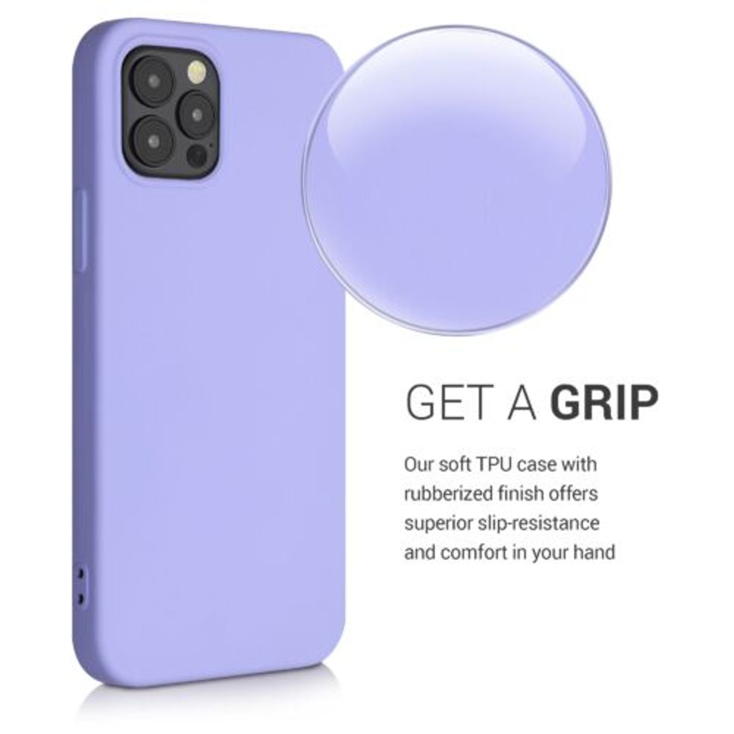 Husa pentru Apple iPhone 12/iPhone 12 Pro, Silicon, Albastru, 53844.139 fotografia produsului View 5 L