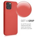 Husa pentru Apple iPhone 12/iPhone 12 Pro, Silicon, Rosu, 53844.09 fotografia produsului View 5 S