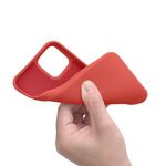 Husa pentru Apple iPhone 12/iPhone 12 Pro, Silicon, Rosu, 53844.09 fotografia produsului View 8 S