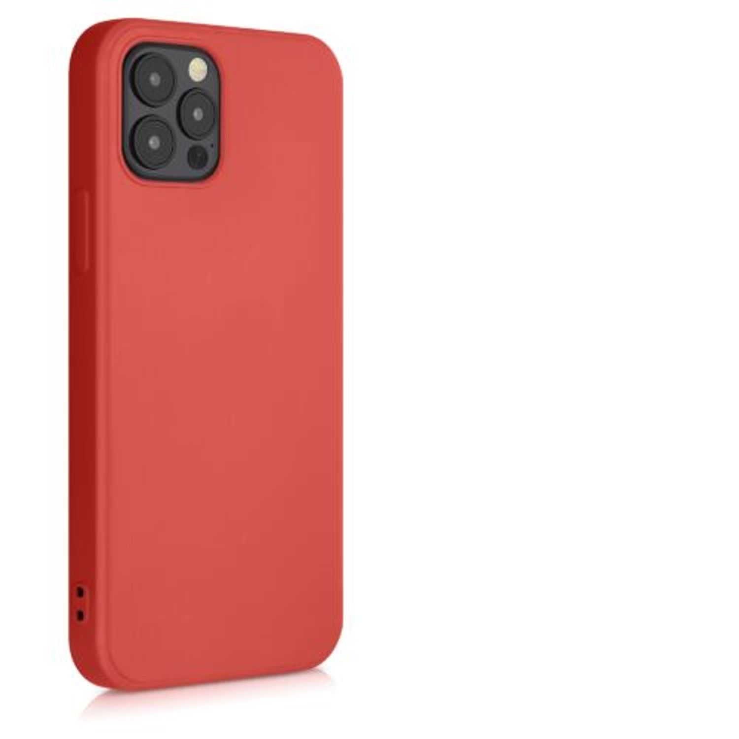 Husa pentru Apple iPhone 12/iPhone 12 Pro, Silicon, Rosu, 53844.09 fotografia produsului View 9 L