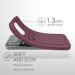 Husa pentru Apple iPhone 12/iPhone 12 Pro, Silicon, Violet, 55112.190, Kwmobile fotografia produsului View 16 S