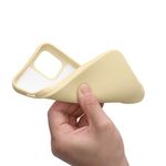 Husa pentru Apple iPhone 12/iPhone 12 Pro, Silicon, Crem, 53844.210 fotografia produsului View 8 S