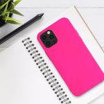 Husa pentru Apple iPhone 12/iPhone 12 Pro, Silicon, Roz, 53844.77 fotografia produsului View 3 S