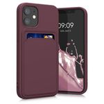 Husa pentru Apple iPhone 12 Mini, Silicon, Violet, 55111.190, Kwmobile fotografia produsului